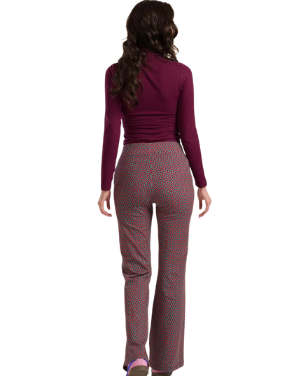 LIEKE FLARED PANTS GRAHPIC MILL