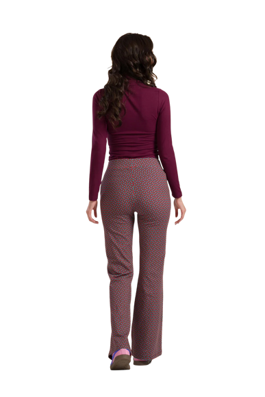 LIEKE FLARED PANTS GRAHPIC MILL