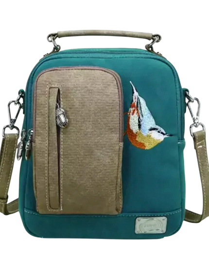 HI-DI-HI TAS "LITTLE CLIMBER", PETROL/BEIGE