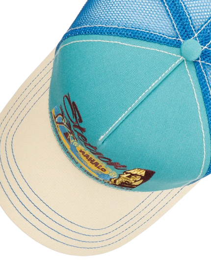 STETSON TRUCKERCAP, MAHALO TURQUOISE