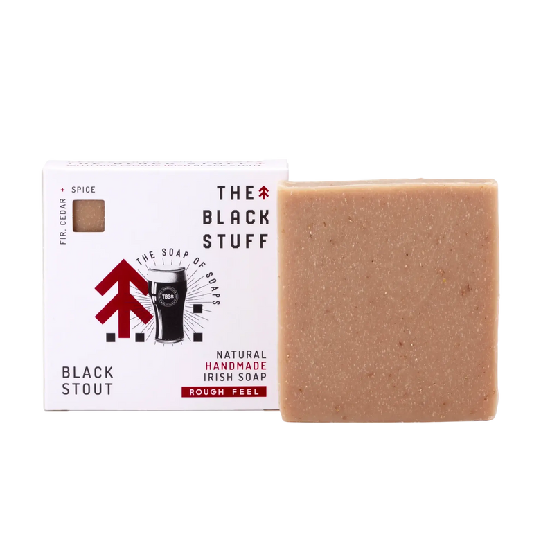 THE BLACK STUFF BLACK STOUT SOAPBAR