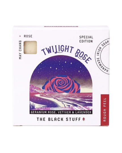 THE BLACK STUFF twilight rose limited edition natuurlijke zeep