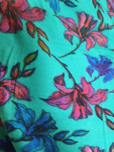 BASIC SHIRT 3/4 SLEEVE TOP TPFC1 TOSCA