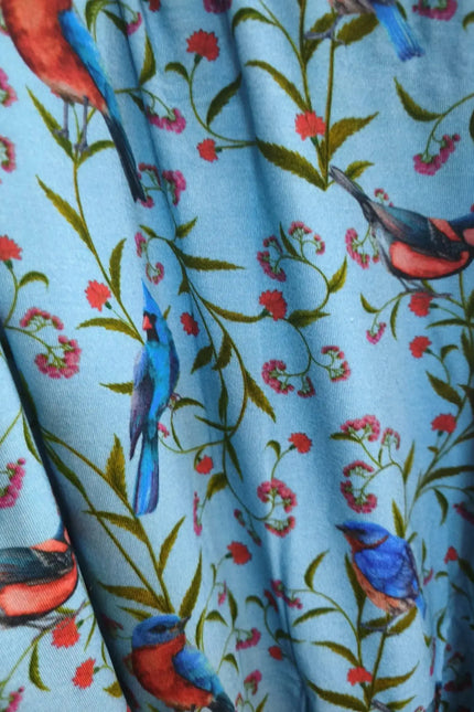 BLUE BELL BLOUSE TPFA3 LIGHT BLUE