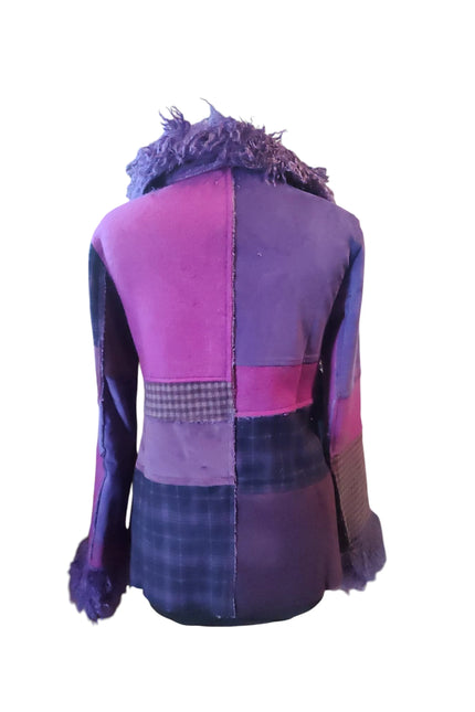 HEART ICELAND WINTERJAS, PURPLE PATCHWORK