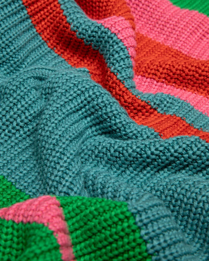 Braid up your Life winter colors stripe