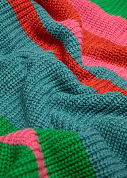 Braid up your Life winter colors stripe