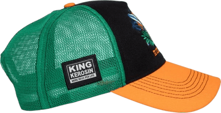 KING KEROSIN TRUCKERCAP HONOLULU, BLACK