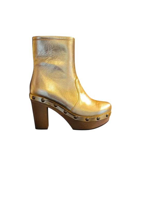 Isabell metallic gold