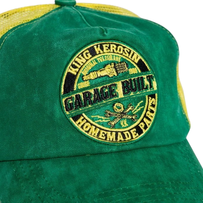 Garage Built groen geel