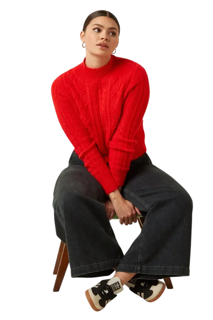 KING LOUIE Nilde Top Leon fiery red
