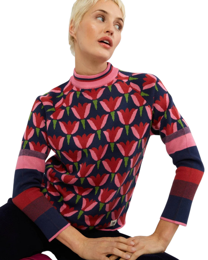 Knitted Jumper Cold Day Warm Heart