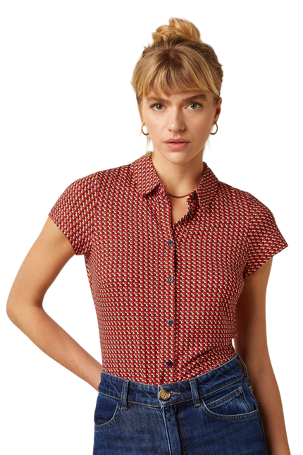 King Louie Blouse Blend Bora Bora