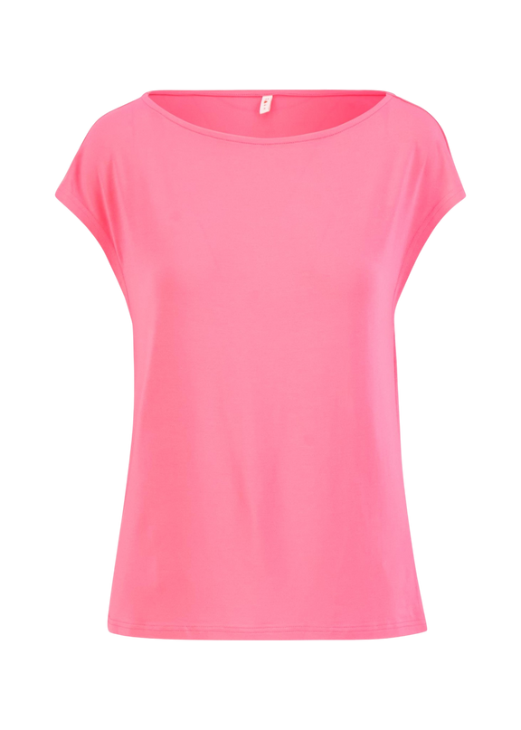 BLUTSGESCHWISTER SHIRT BREEZY FLOWGIRL strong pink