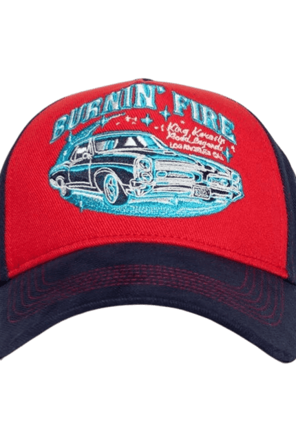 KING KEROSIN TRUCKERCAP, Burnin" Fire