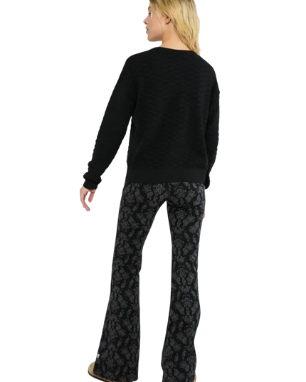 On a Winters Day Flared princess tapestry black