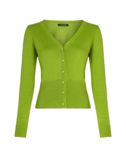 King Louie Cardi V Cocoon", citron oscuro