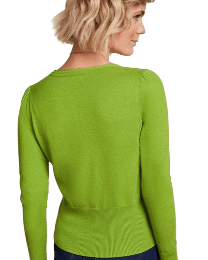 King Louie Cardi V Cocoon", citron oscuro