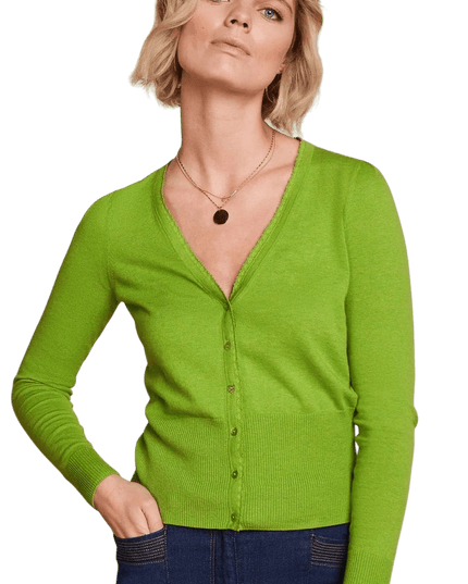 King Louie Cardi V Cocoon", citron oscuro