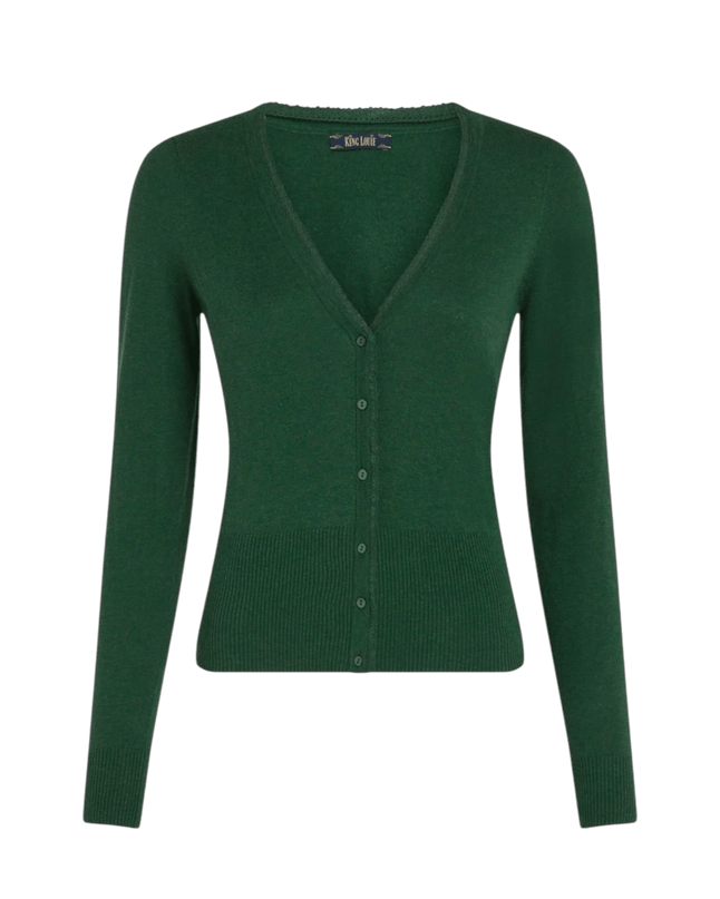 King Louie Cardi V Cocoon", forest green