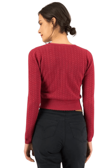 BLUTSGESCHWISTER Cardigan Save The World Love me Hearts Punkte