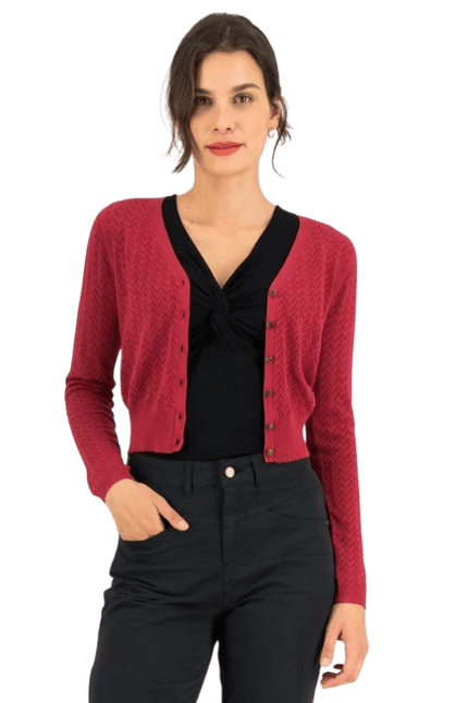 BLUTSGESCHWISTER Cardigan Save The World Love me Hearts Punkte