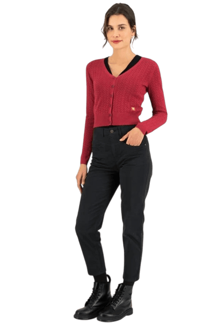 BLUTSGESCHWISTER Cardigan Save The World Love me Hearts Punkte