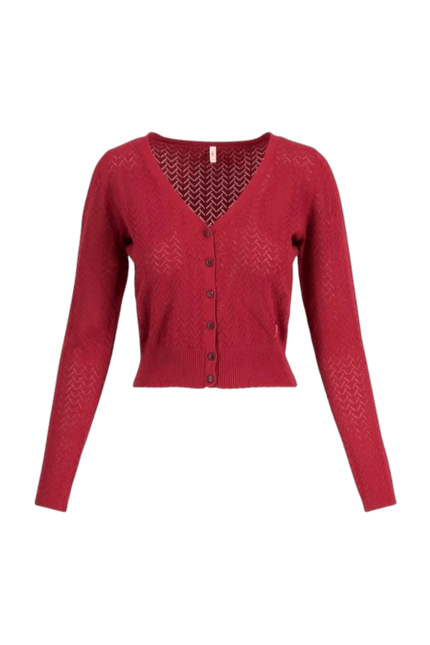 BLUTSGESCHWISTER Cardigan Save The World Love me Hearts Punkte