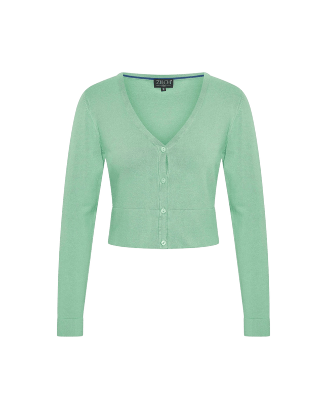 King Louie Cardigan court, jade