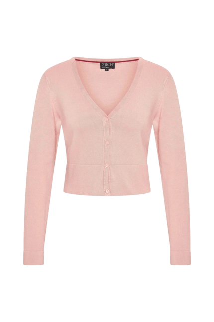 ZILCH Cardigan short, rosewater