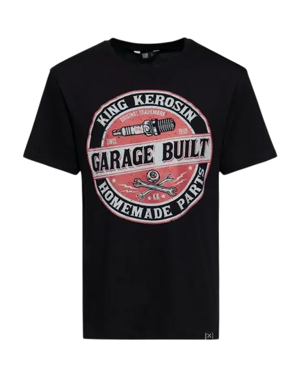 KING KEROSIN GARAGE BUILT, CZARNY