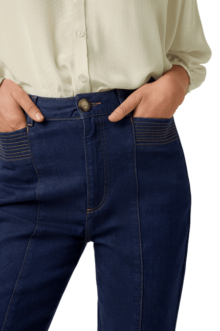 Chris Pants Onyx Denim", deep blue