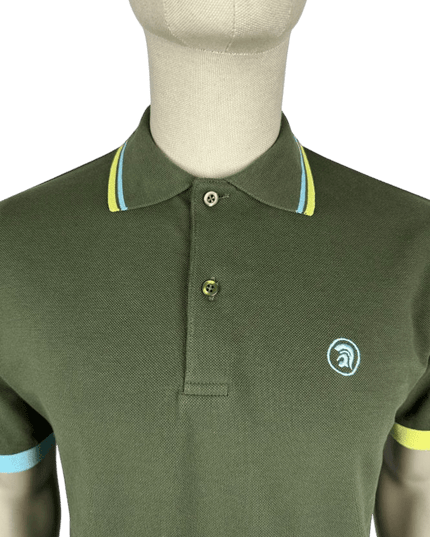 TROJAN Kontrast Rib Pique Polo