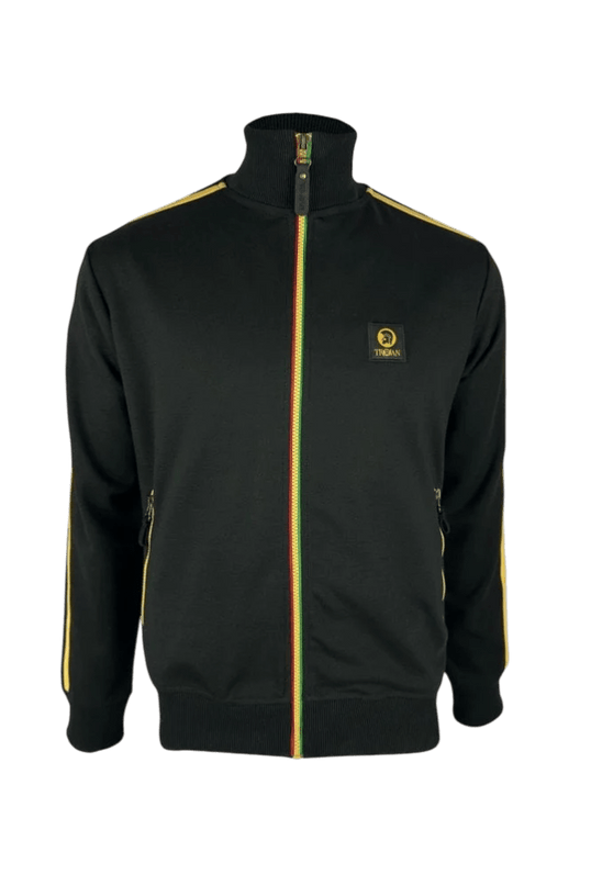TROJAN Kontrast Zip Track Top