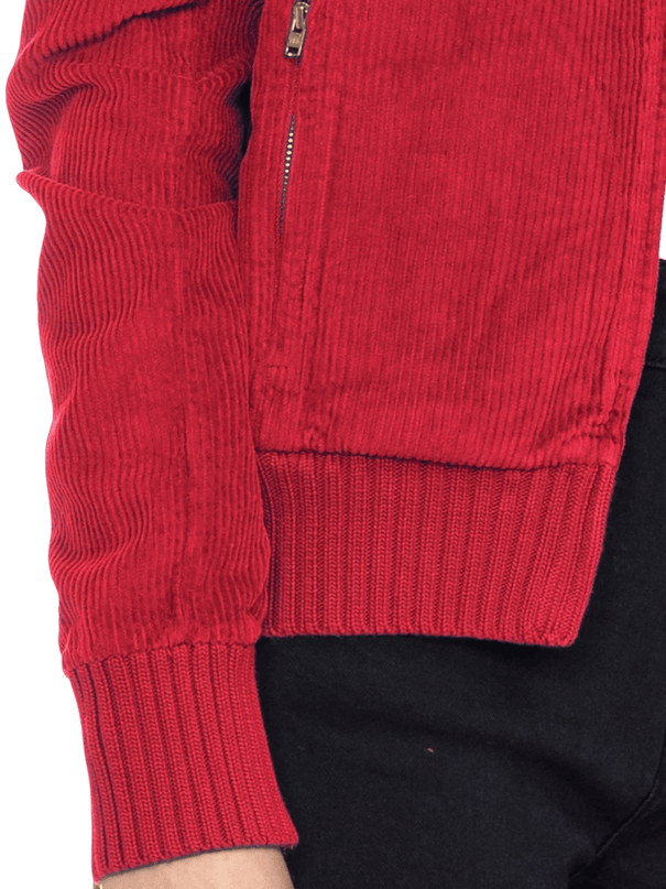 Chaqueta de pana Bebe rojo