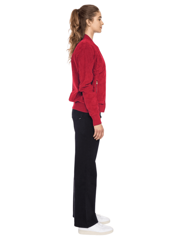 Chaqueta de pana Bebe rojo