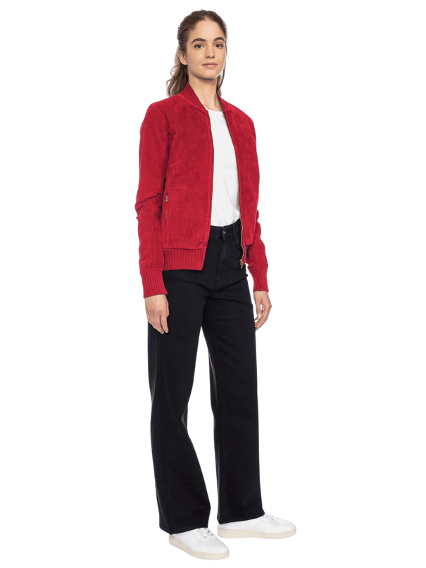 Chaqueta de pana Bebe rojo