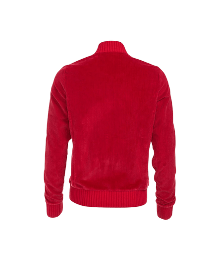 corduroy jacket Bebe red