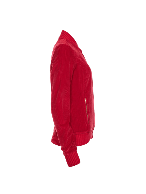Chaqueta de pana Bebe rojo