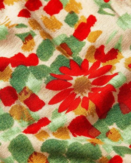 Carina Blouse Punch, fire red