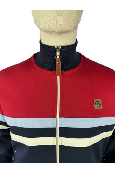 PANEL STRIKE TRACK TOP