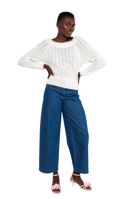 BLUTSGESCHWISTER ZOMERTRUI DELICIOUS SUMMER, DREAMY WHITE KNIT