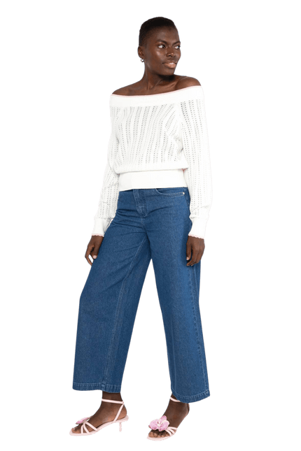BLUTSGESCHWISTER ZOMERTRUI DELICIOUS SUMMER, DREAMY WHITE KNIT