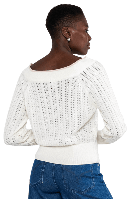 BLUTSGESCHWISTER ZOMERTRUI DELICIOUS SUMMER, DREAMY WHITE KNIT