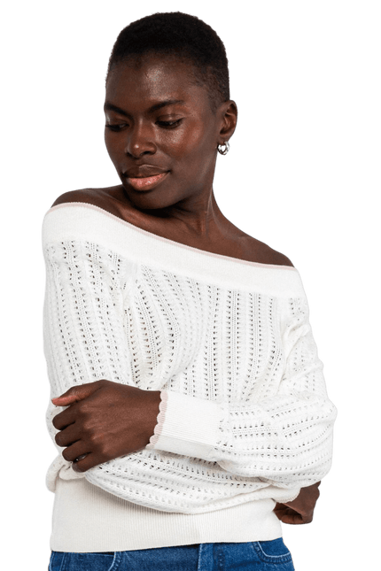 BLUTSGESCHWISTER ZOMERTRUI DELICIOUS SUMMER, DREAMY WHITE KNIT