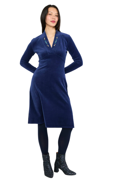 Velvet Glamour Aura, indigo depths blue