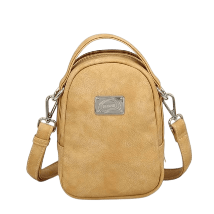 Hi-DI-HI Ditty Hand-/shoulder bag/crossbody Beige-Cognac-Peach