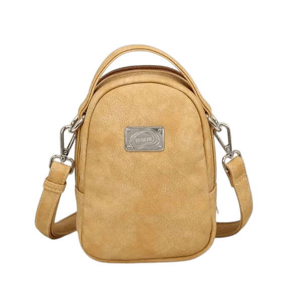 Hi-DI-HI Ditty Bolsa de mão/ombro/crossbody Bege-Cognac-Pêssego