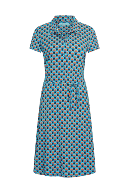 BAKERY LADIES Dress polo Tilly Blue Curacao