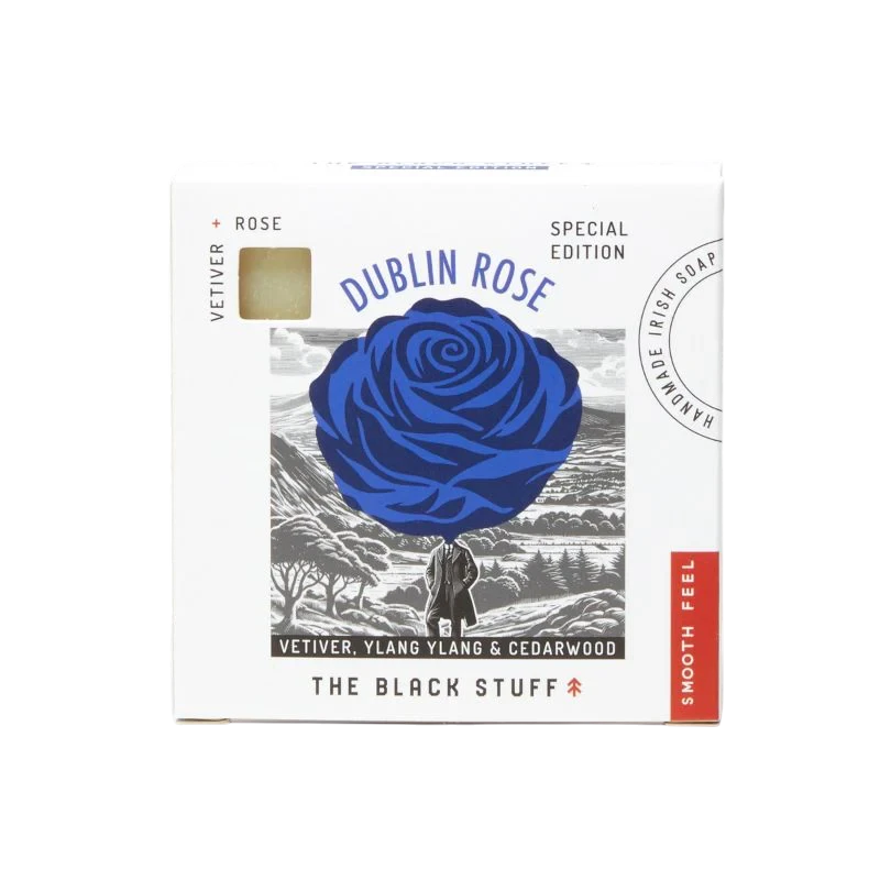 the black stuff dublin rose limited edition natuurlijke zeep